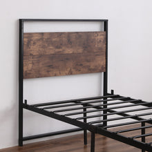 将图片加载到图库查看器,Twin Iron Bed With FootBed Black