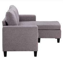 将图片加载到图库查看器,Double Chaise Longue Combination Sofa Light Grey
