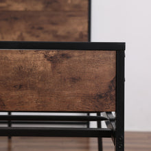 将图片加载到图库查看器,Twin Iron Bed With FootBed Black