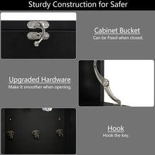 将图片加载到图库查看器,Density Board with Triamine Wall Built-up Computer Desk Black