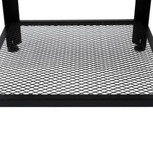 将图片加载到图库查看器,Stylish Steel And Wood Side Table