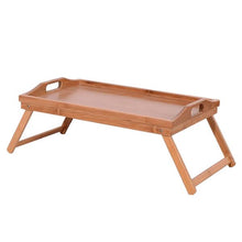 将图片加载到图库查看器,Simple Bamboo Tea Table Wood Color