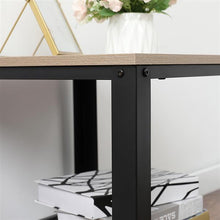 将图片加载到图库查看器,Stylish Steel And Wood Side Table