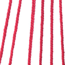 将图片加载到图库查看器,Distinctive Cotton Canvas Hanging Rope Chair with Pillows Rainbow