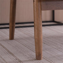 将图片加载到图库查看器,(75 x 69 x 84)cm Retro Modern Wooden Single Chair,Black PU