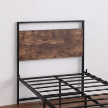 将图片加载到图库查看器，Twin Iron Bed With FootBed Black
