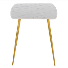 将图片加载到图库查看器，Marble Dining Table [120x74x76cm] White
