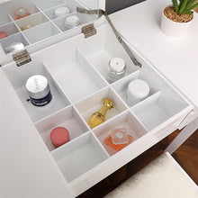 将图片加载到图库查看器，【FCH】Flip Single Mirror Double Drawers Straight Feet Dresser White
