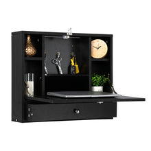 将图片加载到图库查看器，Density Board with Triamine Wall Built-up Computer Desk Black
