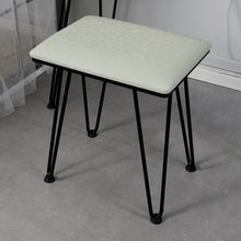 将图片加载到图库查看器，Bedroom iron dresser solid wood makeup desk storage cabinet white
