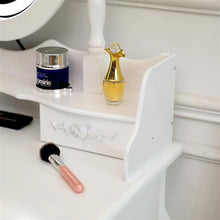 将图片加载到图库查看器，FCH LED Single Mirror 4 Drawer Dresser White
