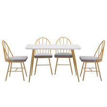 将图片加载到图库查看器，Marble Dining Table [120x74x76cm] White
