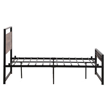 将图片加载到图库查看器，Twin Iron Bed With FootBed Black
