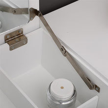 将图片加载到图库查看器，【FCH】Flip Single Mirror Double Drawers Straight Feet Dresser White
